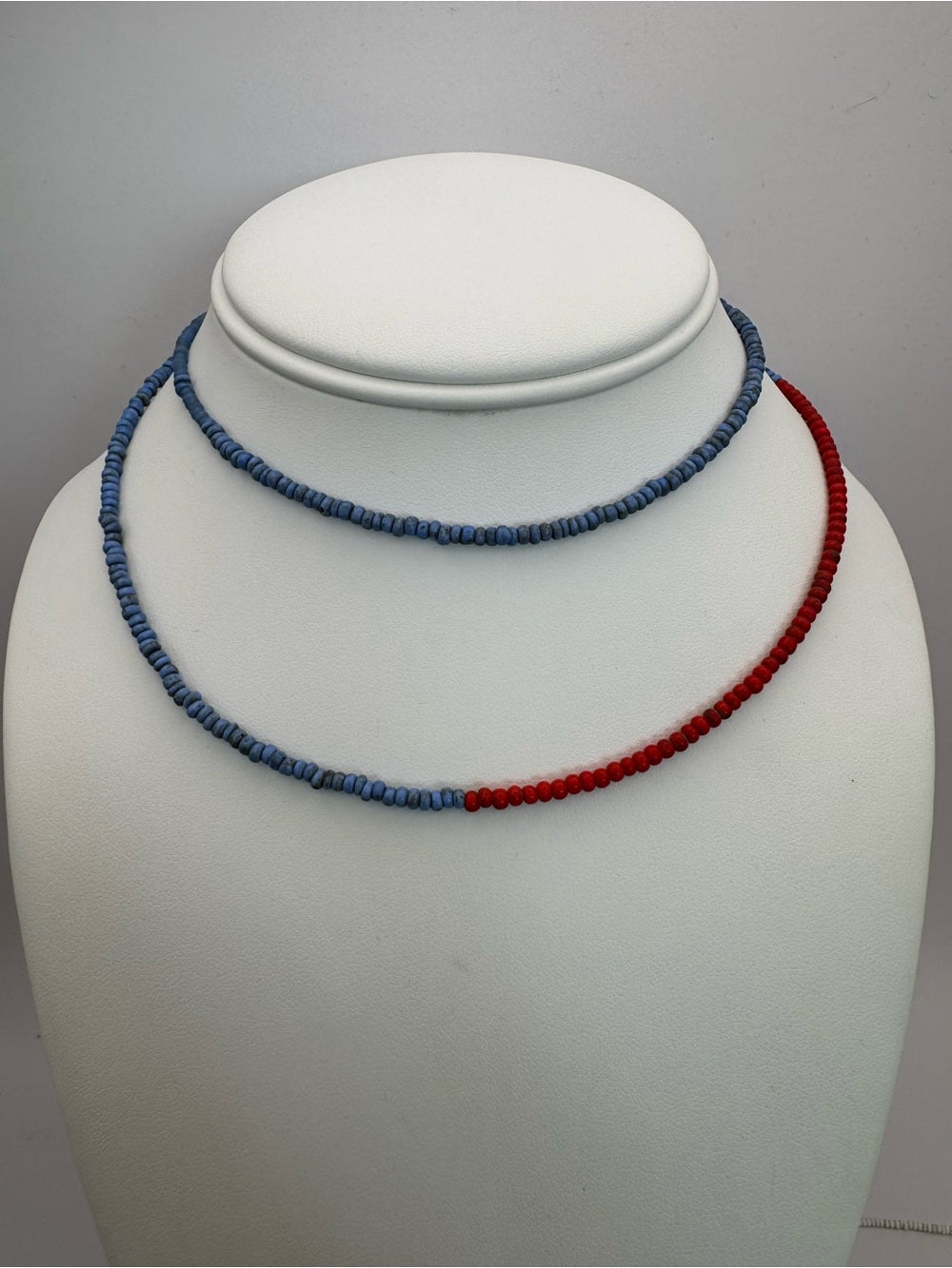 Omo River Beaded Necklace (S925)