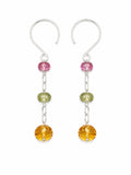 HKB19 Multi-color Sapphire Drop Earrings