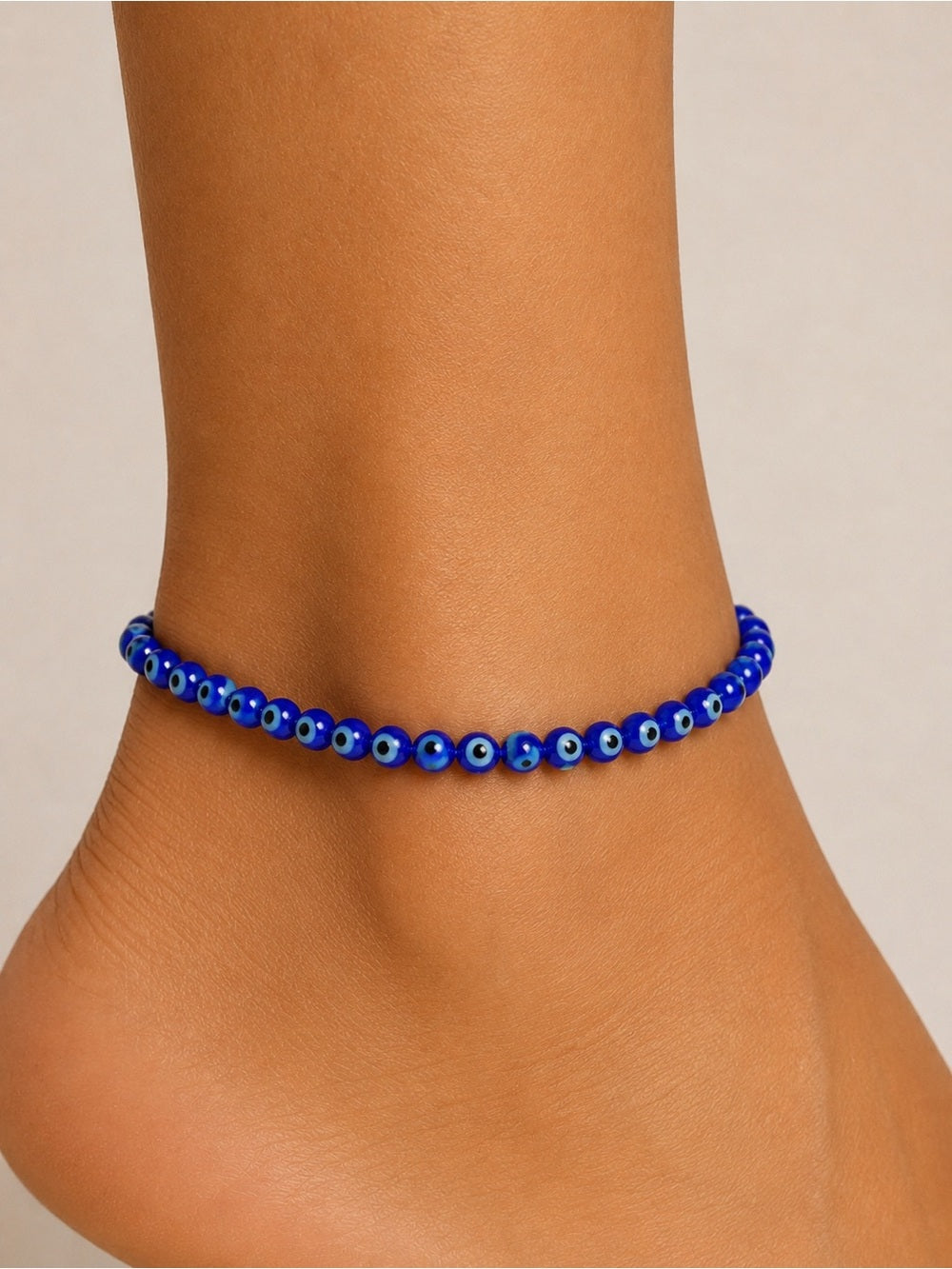 Evil Eye Beaded Bracelet/Anklet - Made to Order
