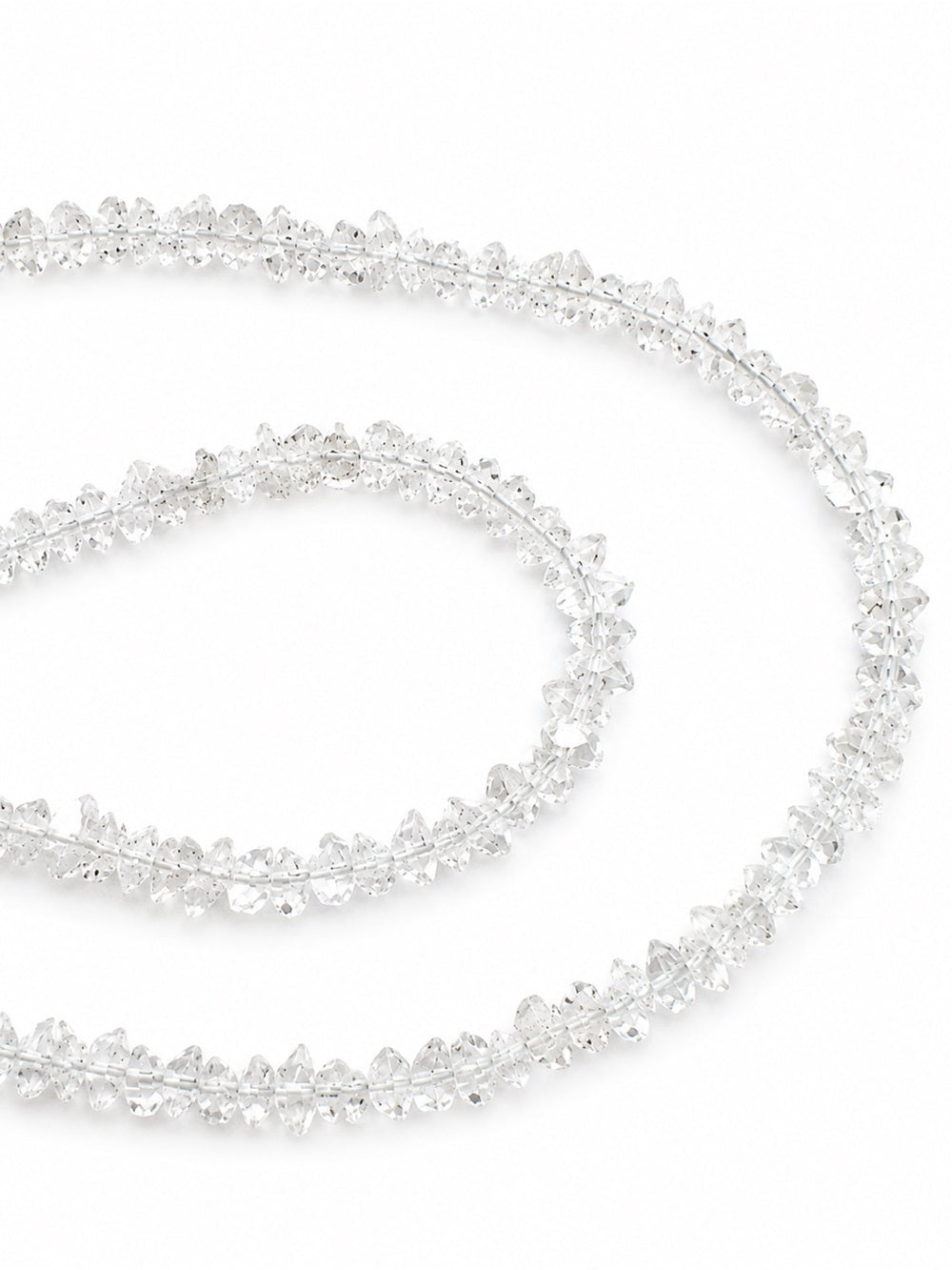 Herkimer Diamond Beaded Necklace - Made to Order