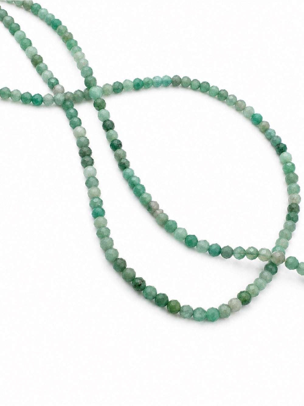 Emerald Beaded Bracelet/Anklet - Made to Order