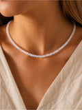 Moonstone Rondelle Beaded Jewelry - Made to Order