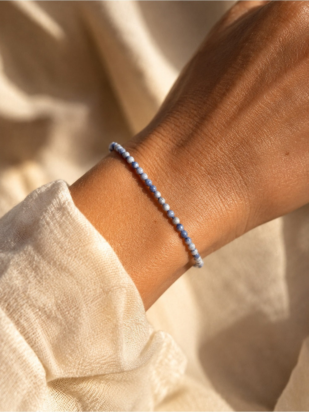 Sodalite Micro Beaded Jewelry - Made to Order
