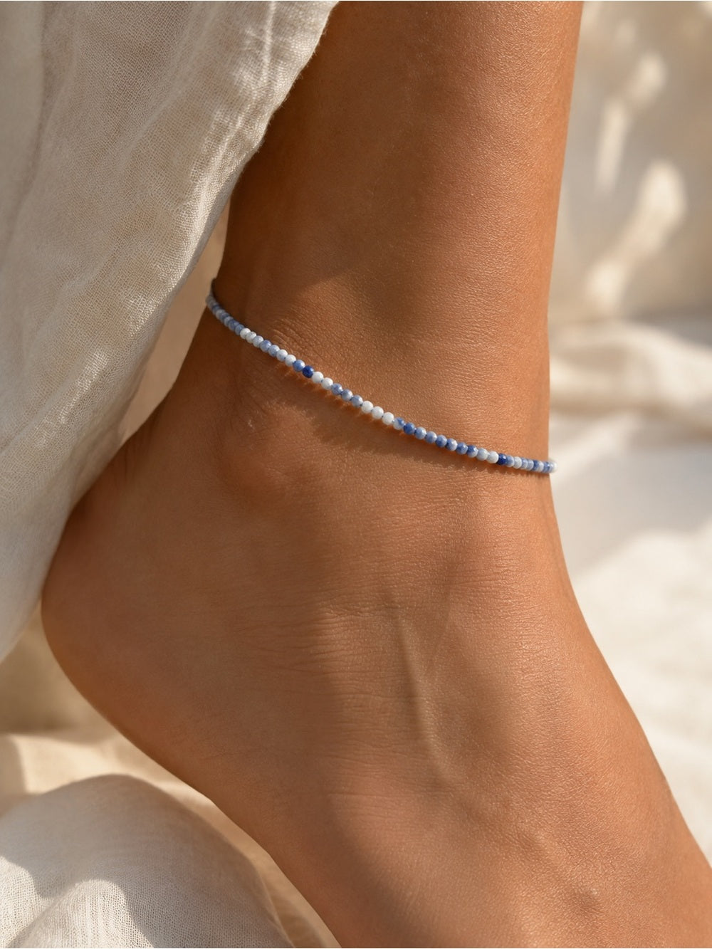 Sodalite Micro Beaded Jewelry - Made to Order