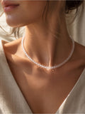 Clear Handblown Glass Beaded Jewelry - Made to Order
