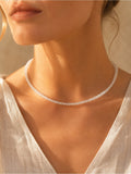 Milky Handblown Glass Beaded Jewelry - Made to Order