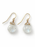 Moonstone Gemstone Garden Earrings