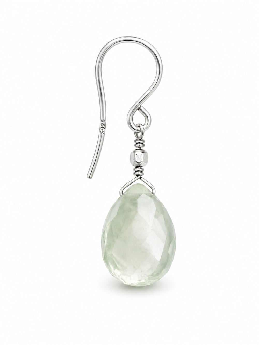 Prehnite Simple Garden Earrings