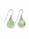 Prehnite Gemstone Garden Earrings
