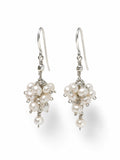 Babys Breath Pearl Garden Earrings