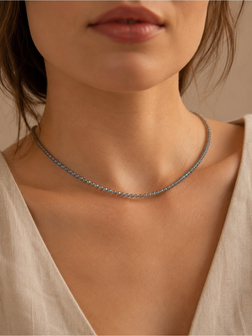 AAA Labradorite Micro Beaded Jewelry - Made to Order