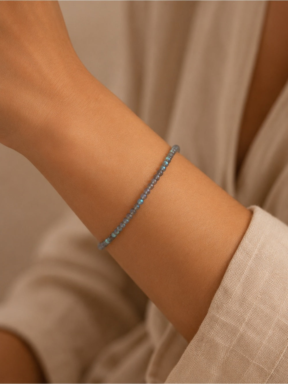 AAA Labradorite Micro Beaded Jewelry - Made to Order
