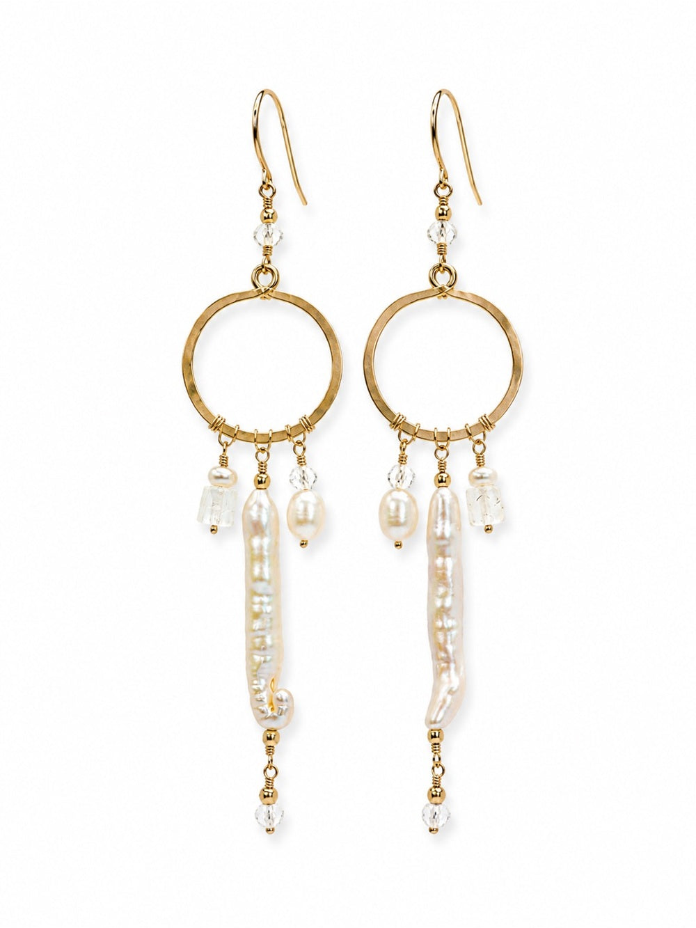 Molten Pearl Earrings