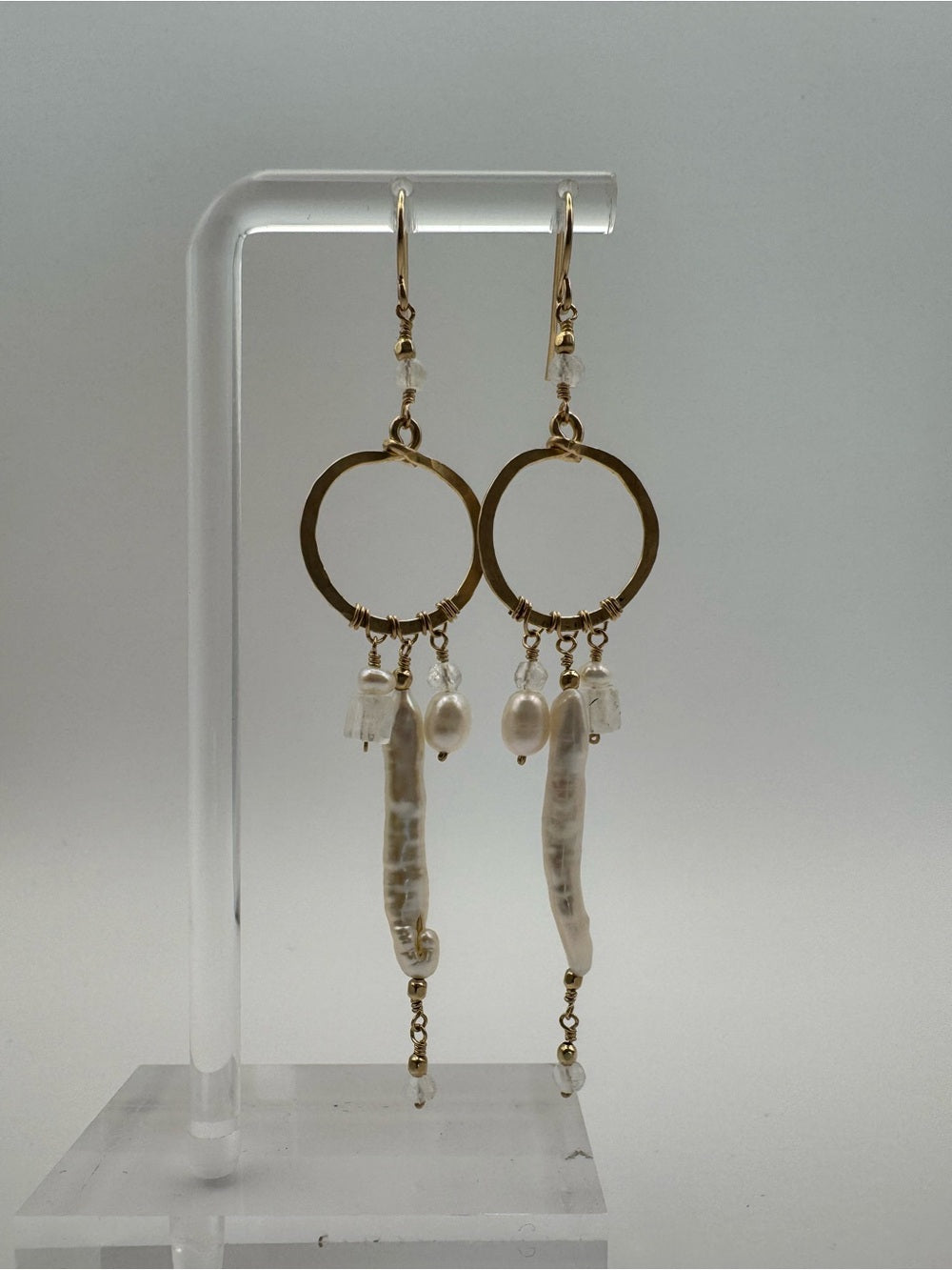 Molten Pearl Earrings