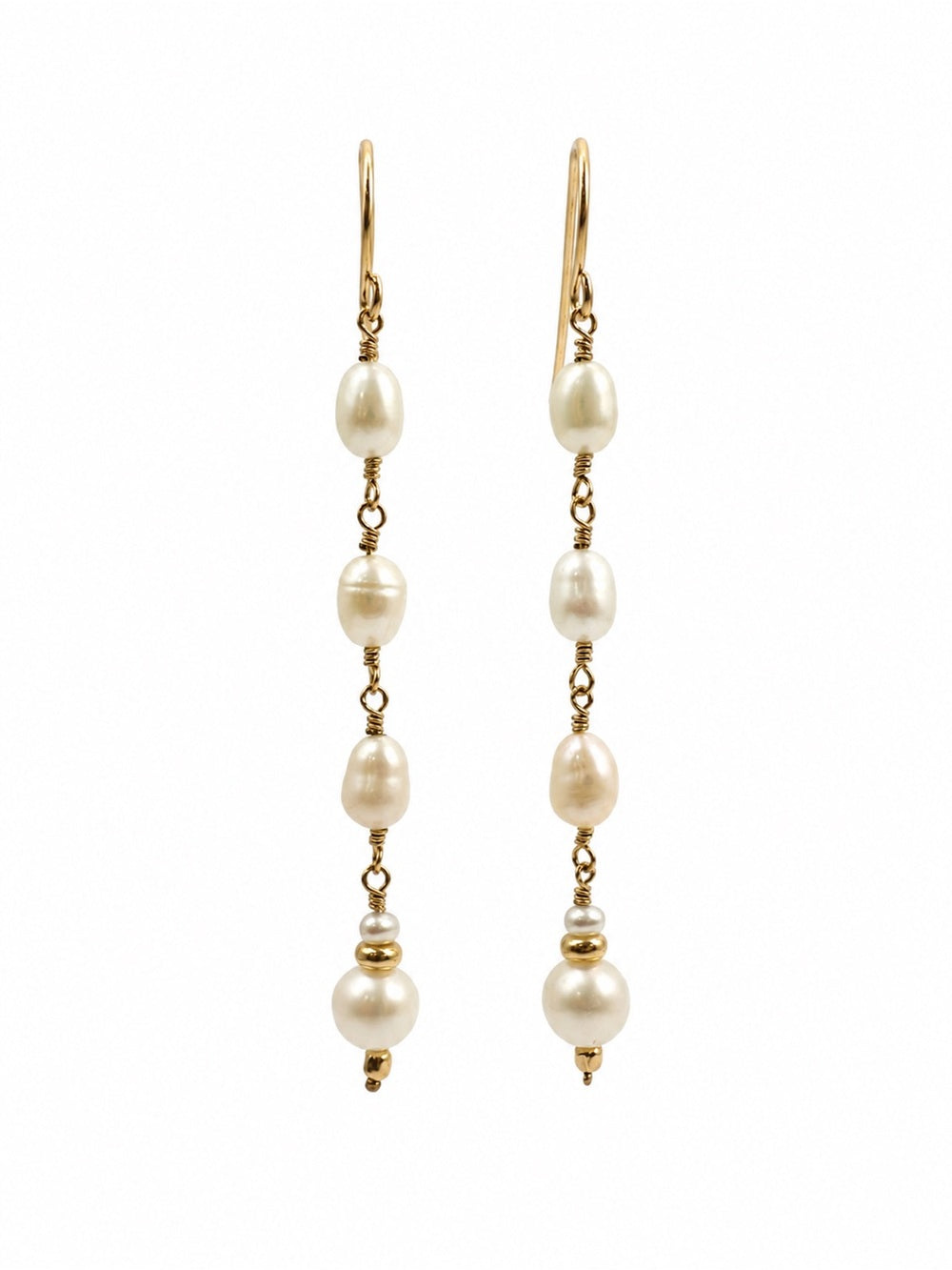 Pearl Raindrop Earrings