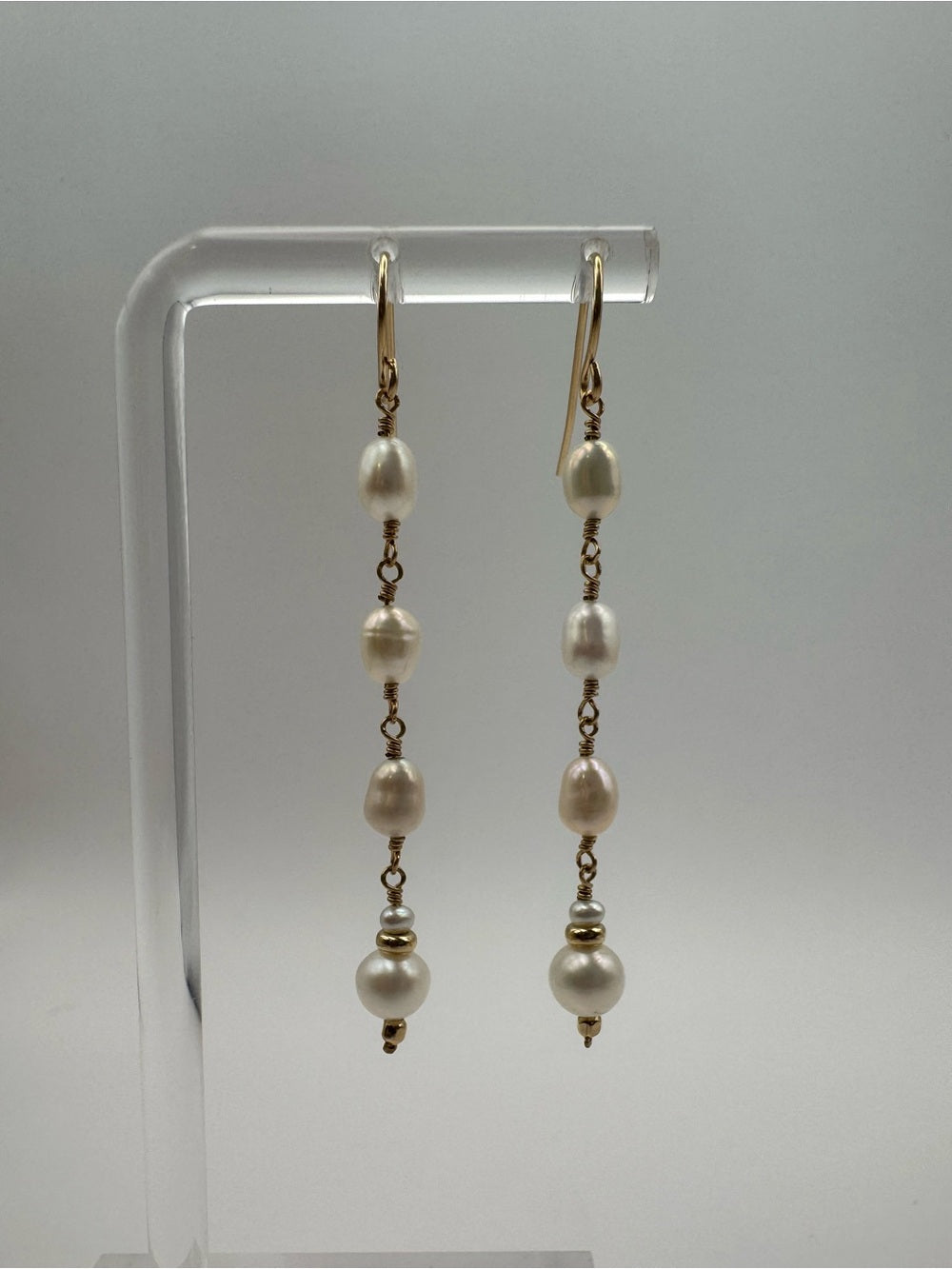 Pearl Raindrop Earrings