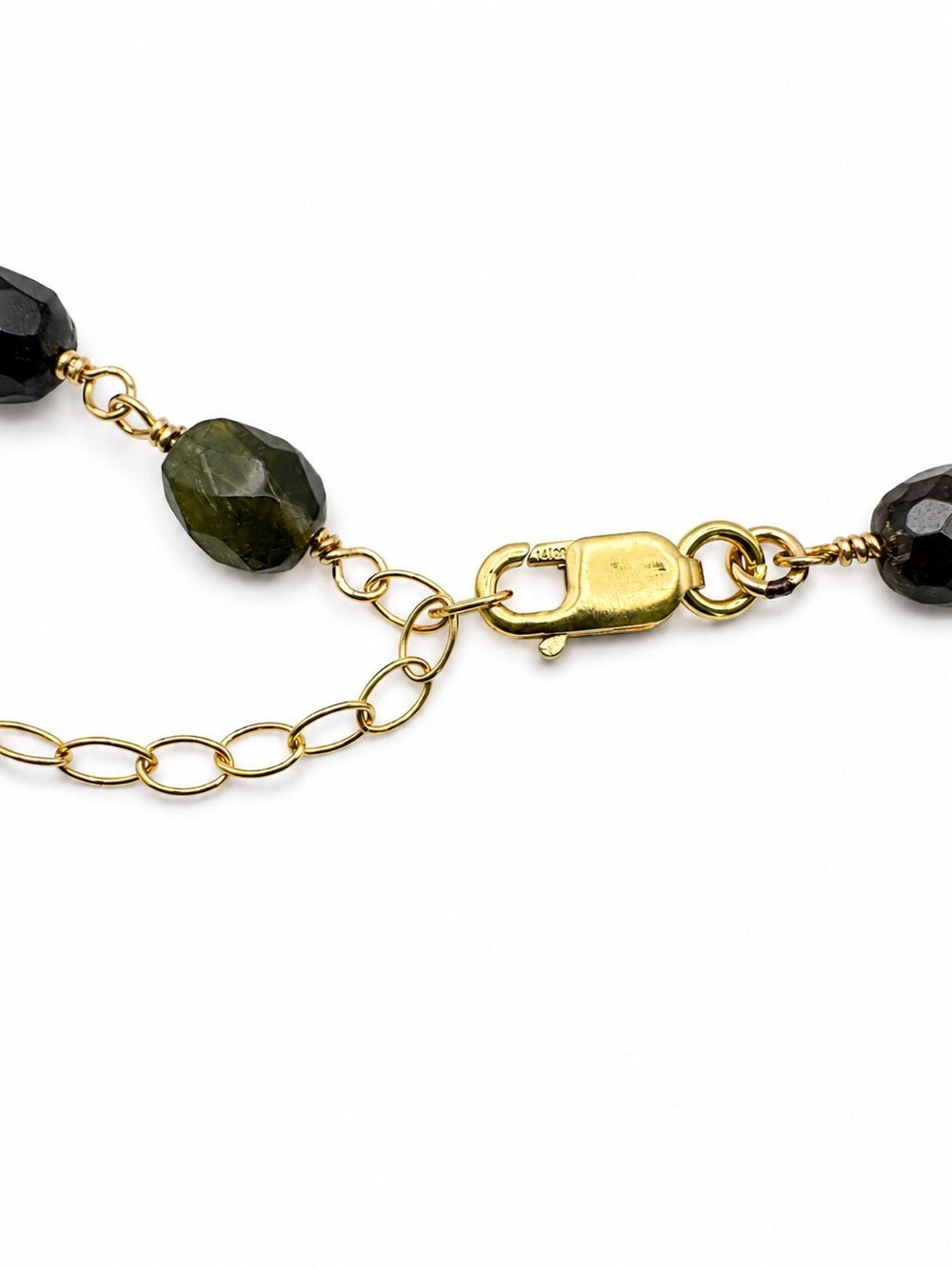 Rainbow Tourmaline Gemstone Necklace