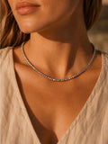 Silver Faceted Custom Beaded Jewelry