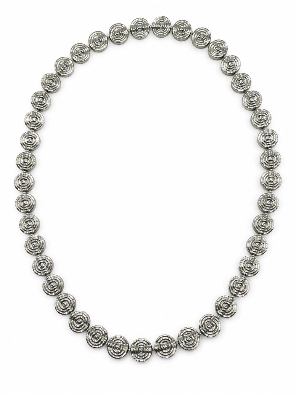 Silver Swirl Beaded Jewelry - Made to Order