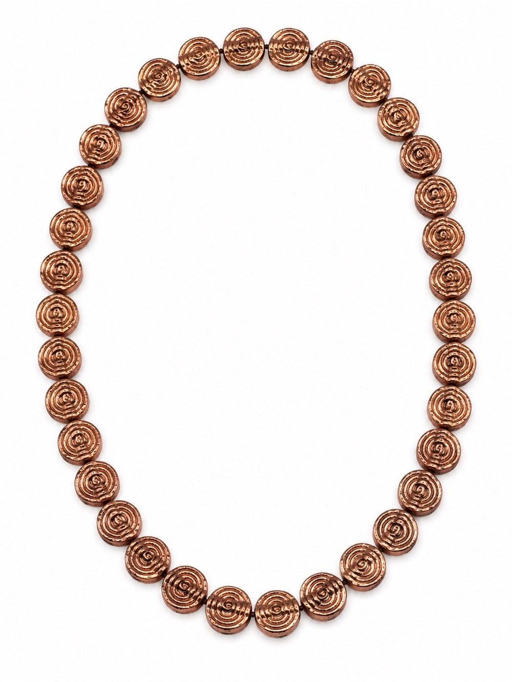 Copper Swirl Beaded Jewelry - Made to Order