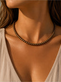 Round Gold Custom Beaded Jewelry