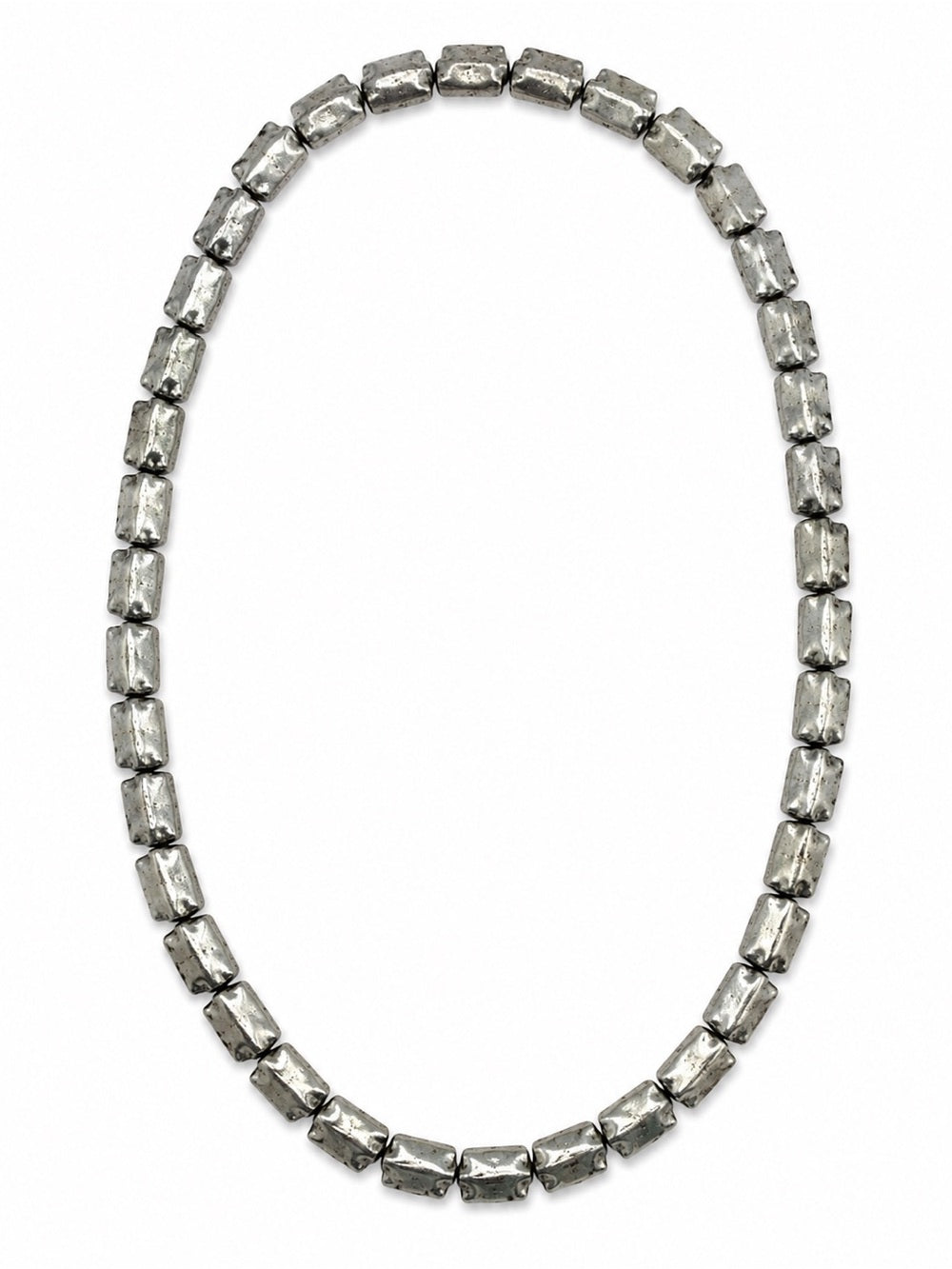 Silver Rectangular Beaded Jewelry - Made to Order