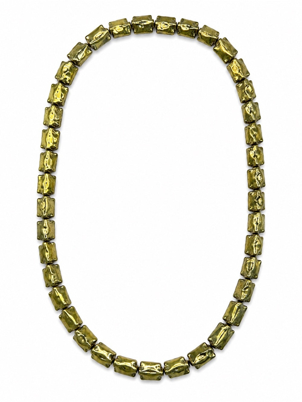 Gold Rectangular Beaded Jewelry - Made to Order
