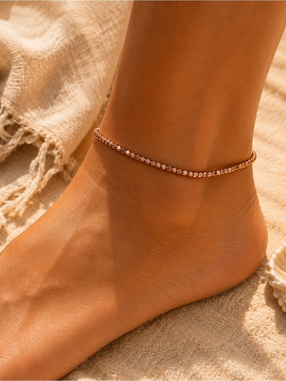 Copper Faceted Custom Beaded Jewelry