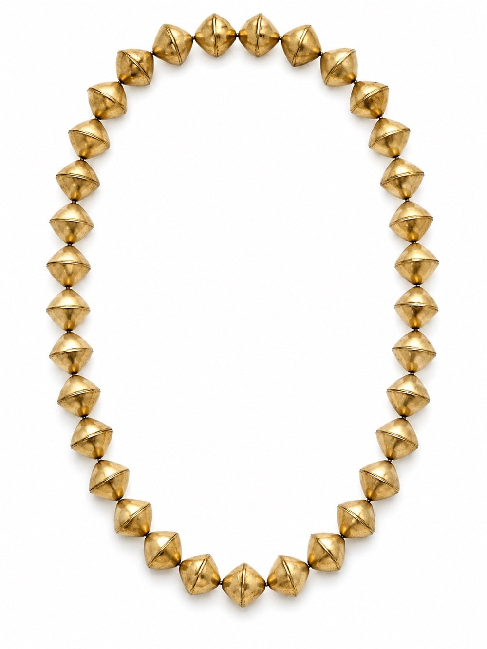 Gold Coned Diamond Beaded Jewelry - Made to Order