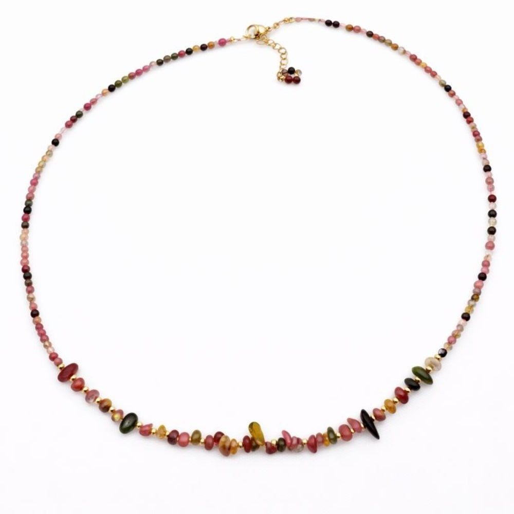 Rainbow Tourmaline Necklace | Style #57