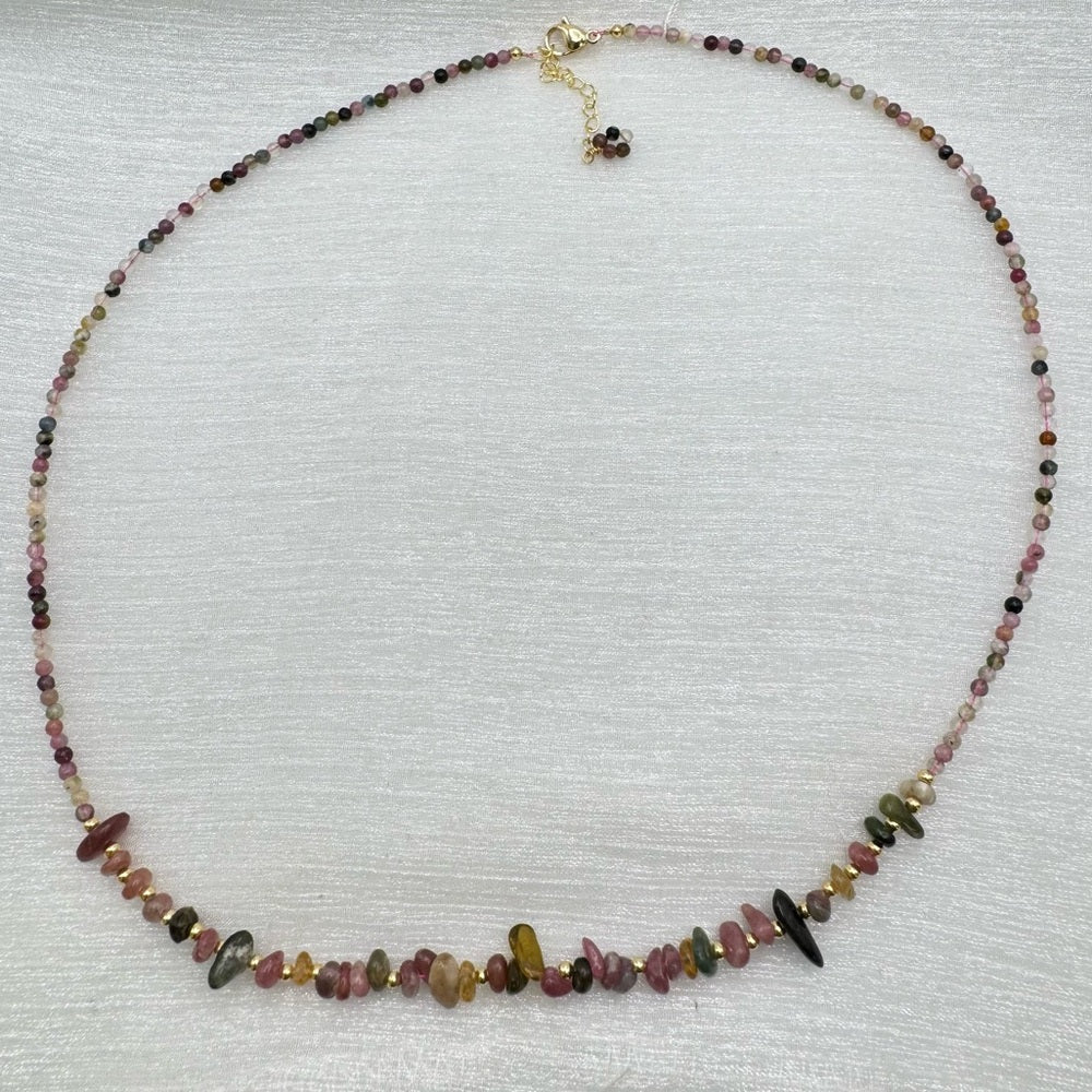 Rainbow Tourmaline Necklace | Style #57