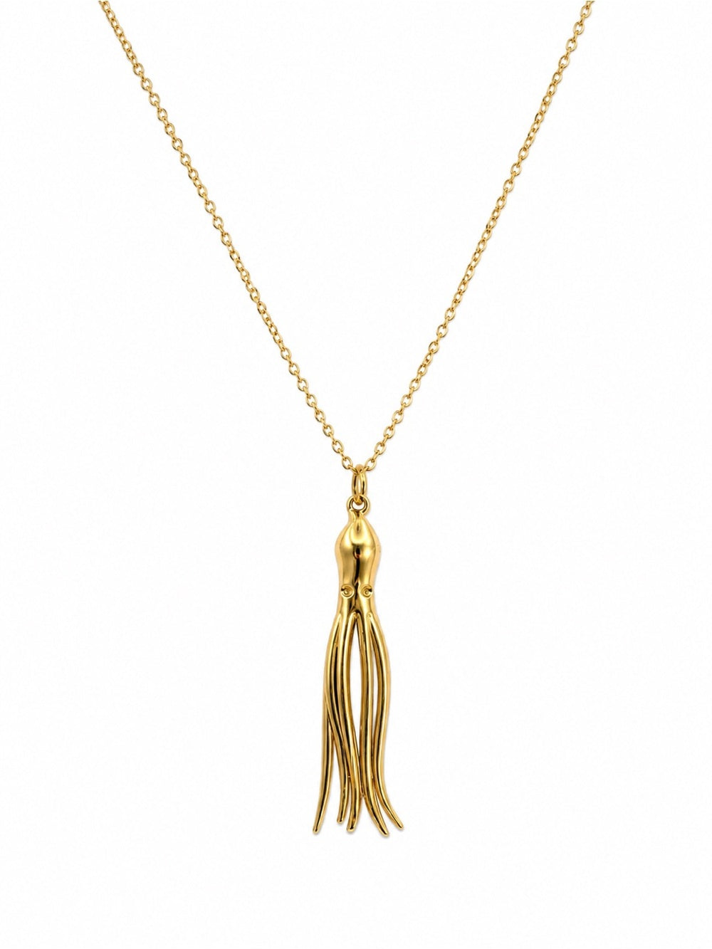 Inky Squid Fish Necklace (Style 15)