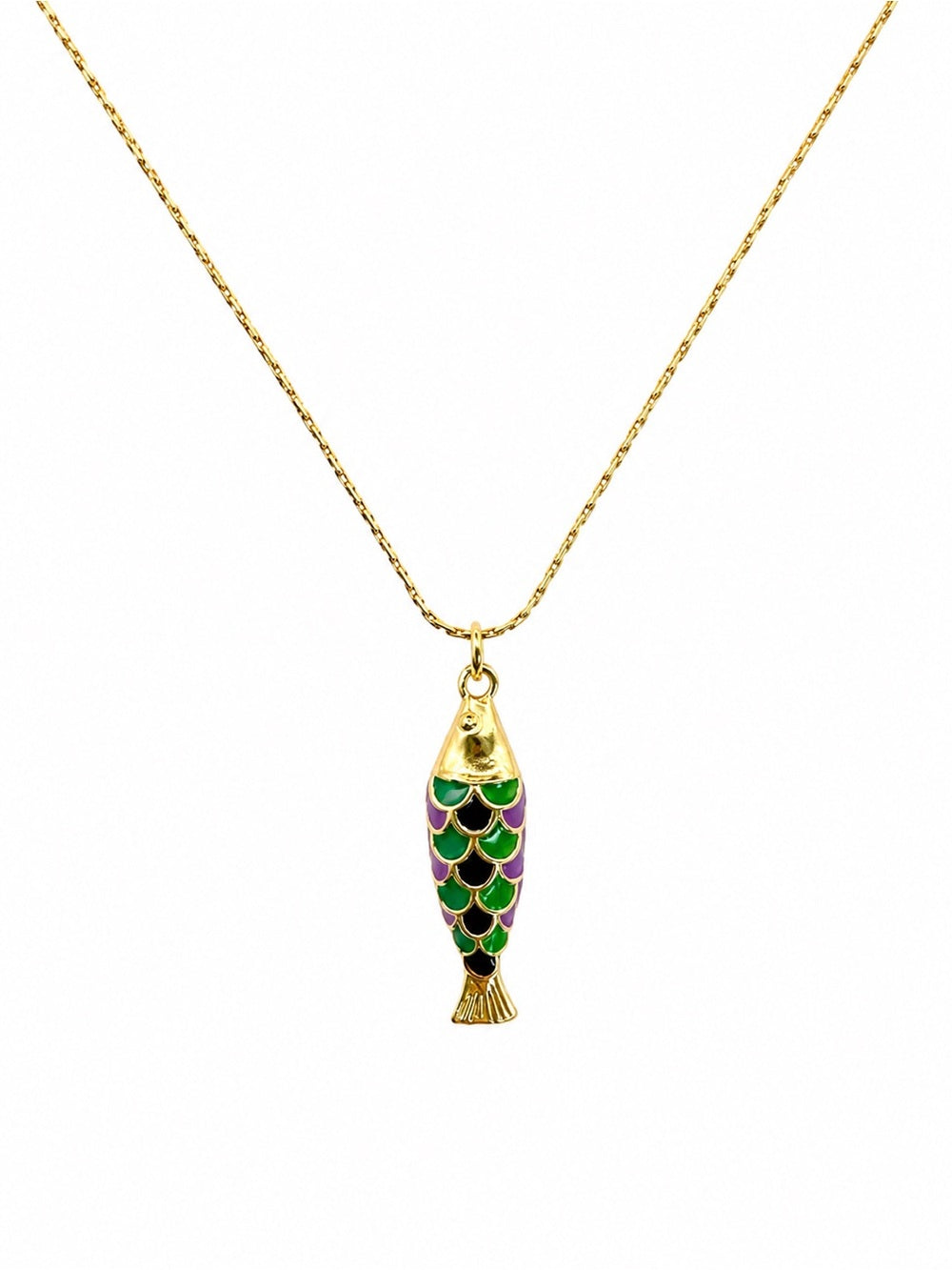 Minnow Fish Necklace (Style 7)