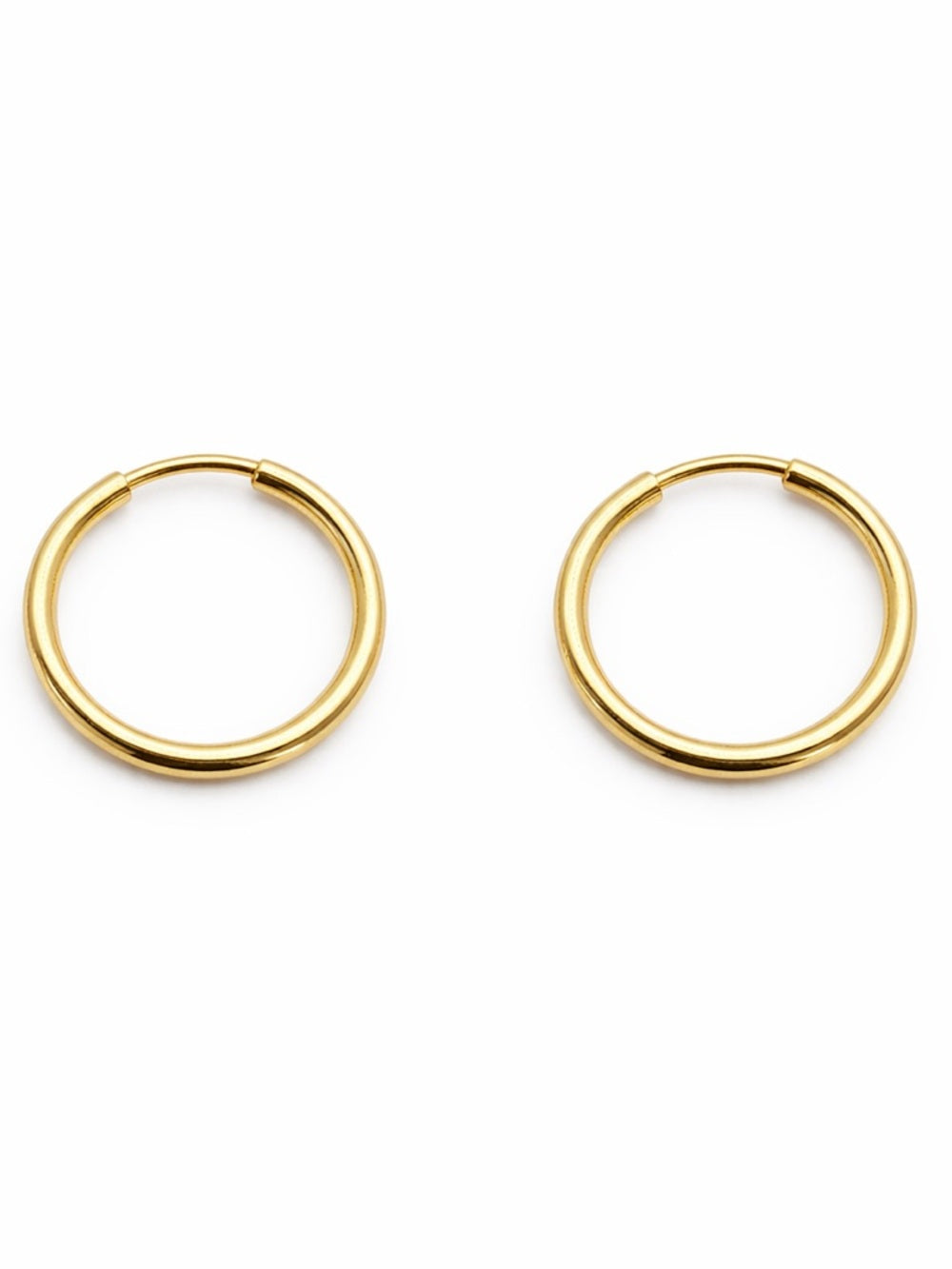 Gold Endless Hoop