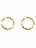 Gold Endless Hoop