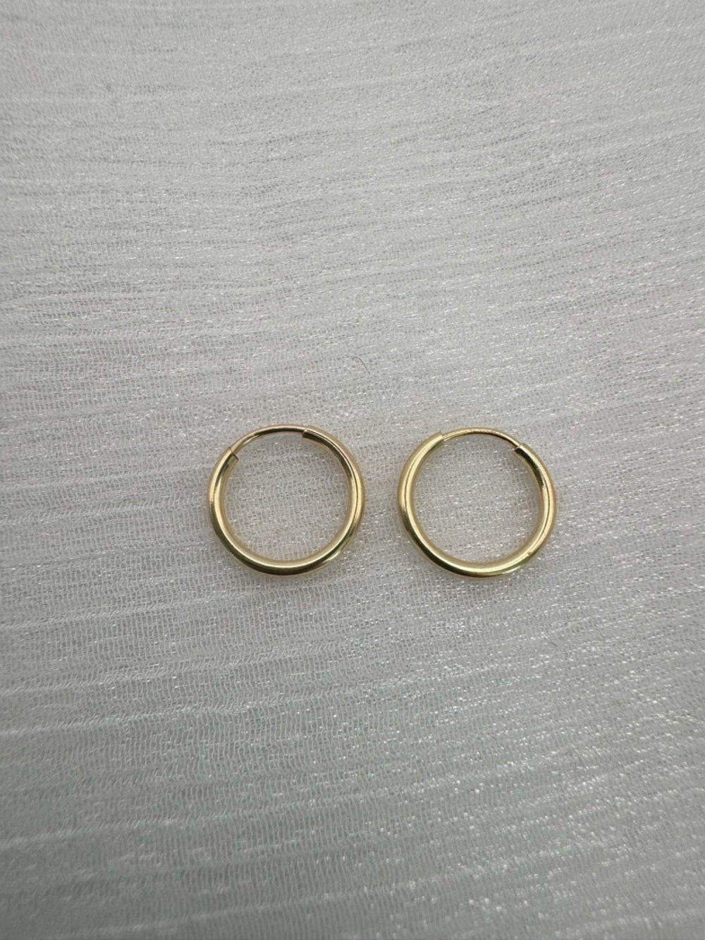 Gold Endless Hoop