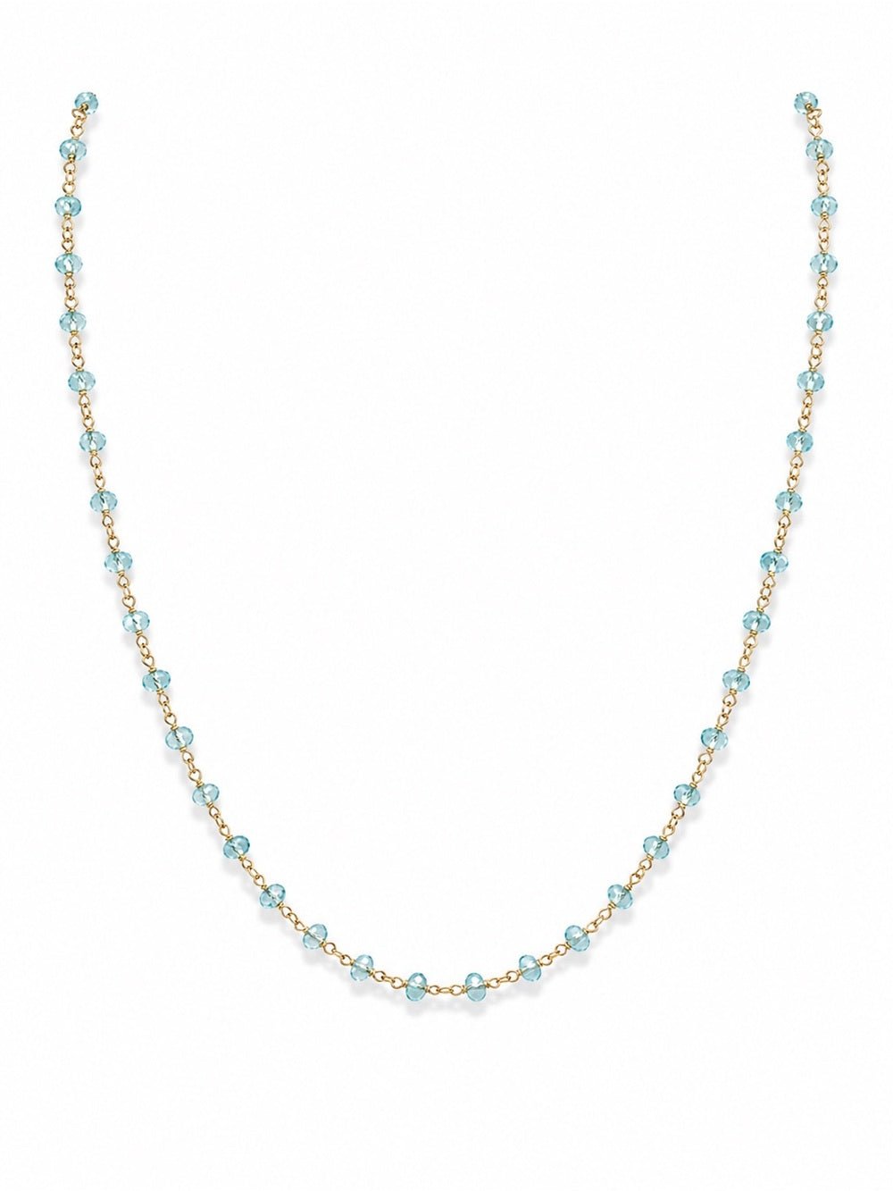 Apatite Gold Filled Celestial Necklace