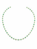 Emerald Gold Filled Celestial Necklace