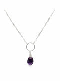 Nb91 Alexandrite Circle Necklace