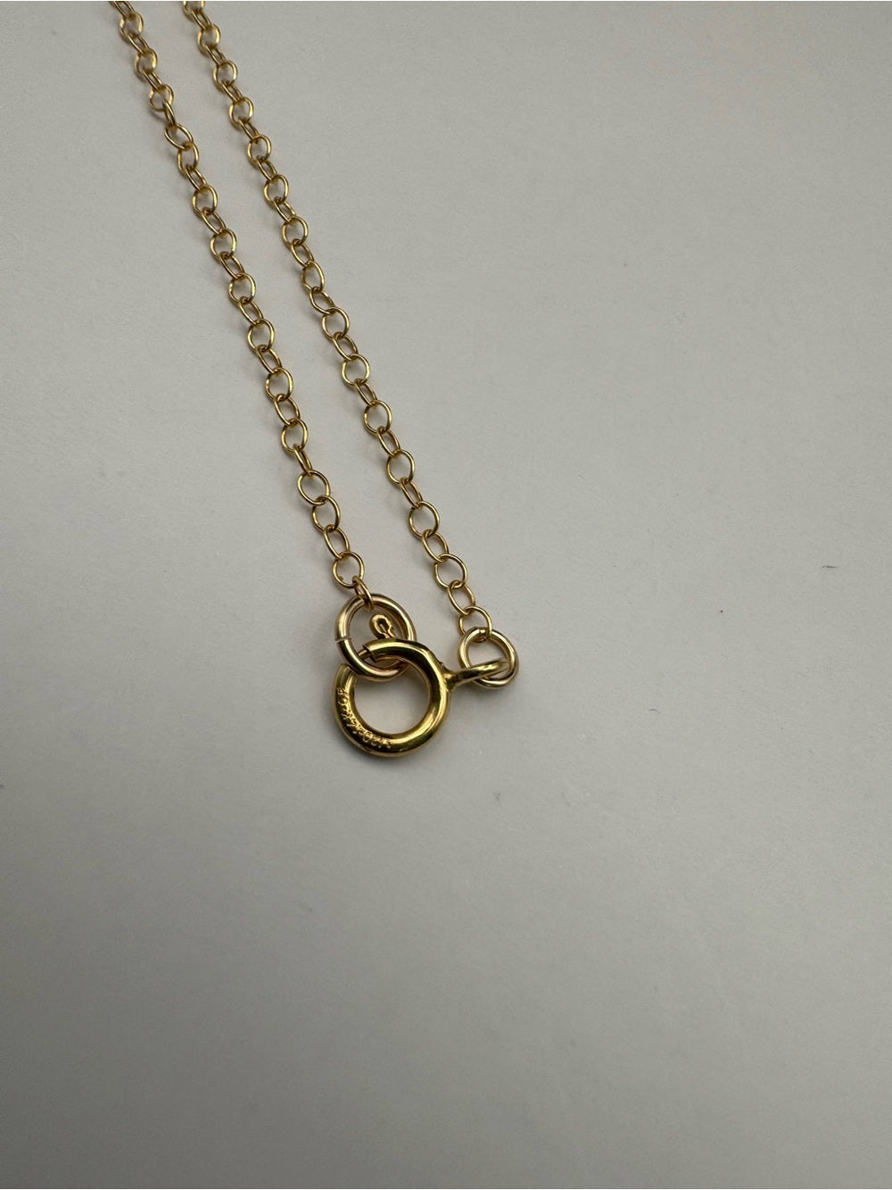 Nb90 Smoky Quartz Gold Filled Necklace