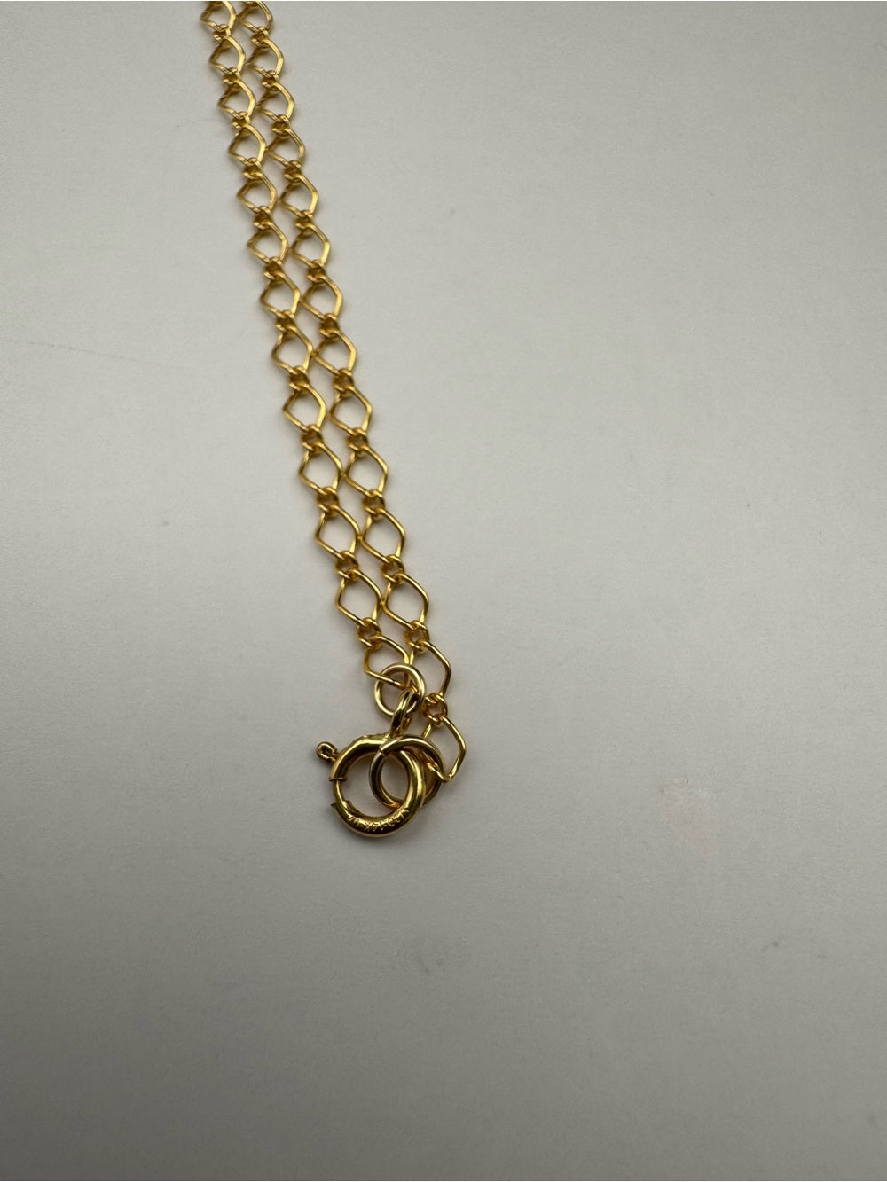 Nb86 Blue Topaz Gold Filled Necklace