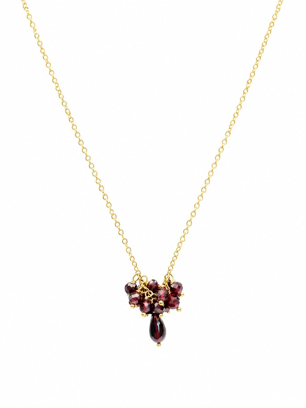 NC3 Purple Garnet Necklace