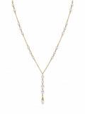 NB59 Moonstone Rondelle Necklace