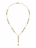 NB67 Lariat Vesuvianite Necklace