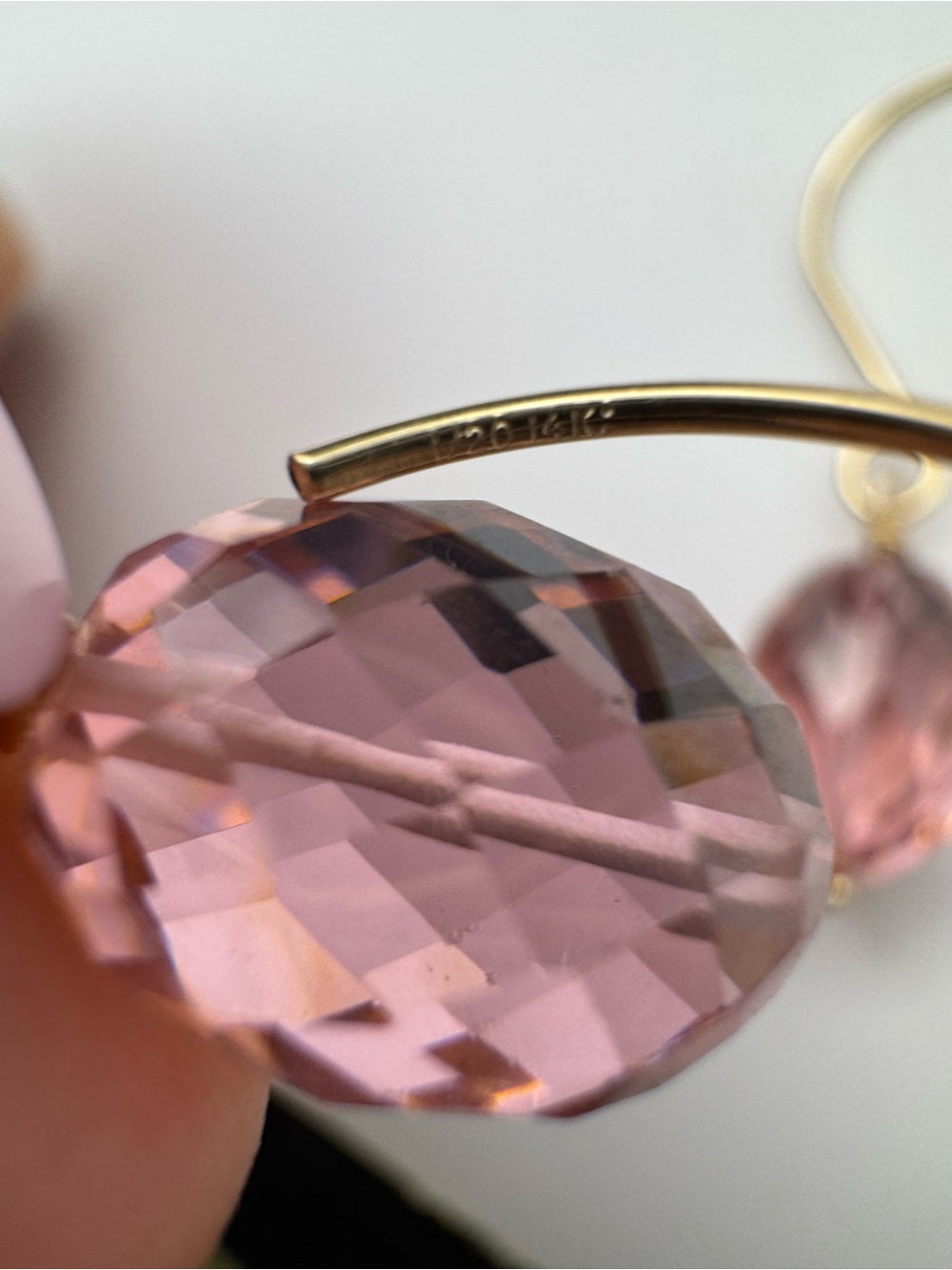 HKB71 Morganite Hooks