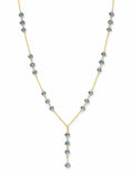 NB76 Kyanite Gold Filled Lariat