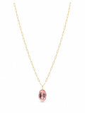 Nb71 Morganite Drop Necklace