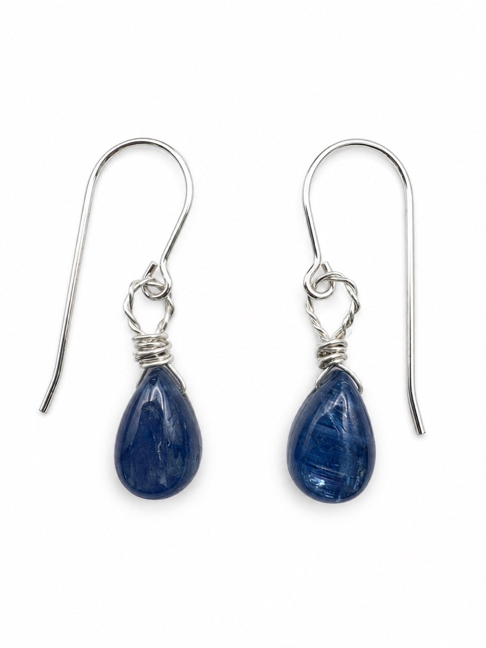 HKB79 Kyanite Hook Earrings