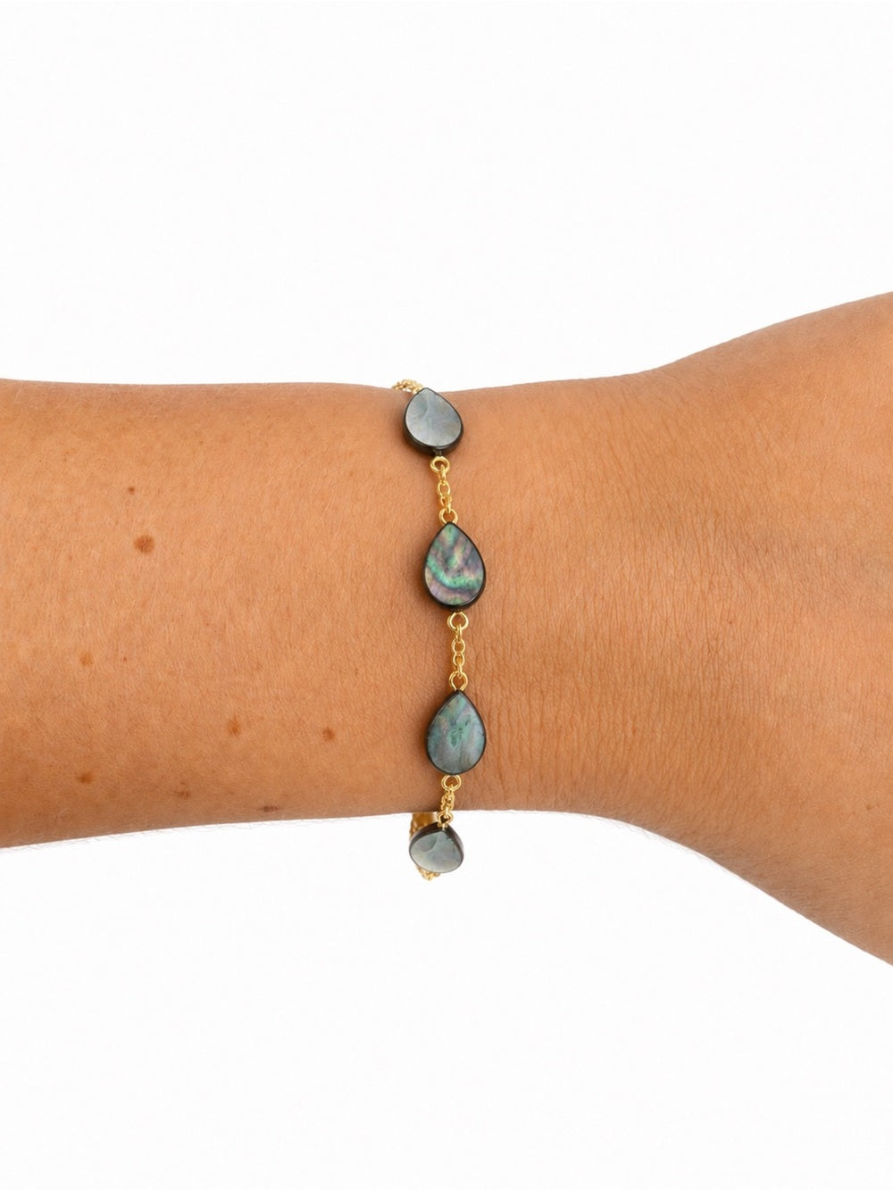 Mother of Pearl Shell Beaded Bracelet - Made to Order