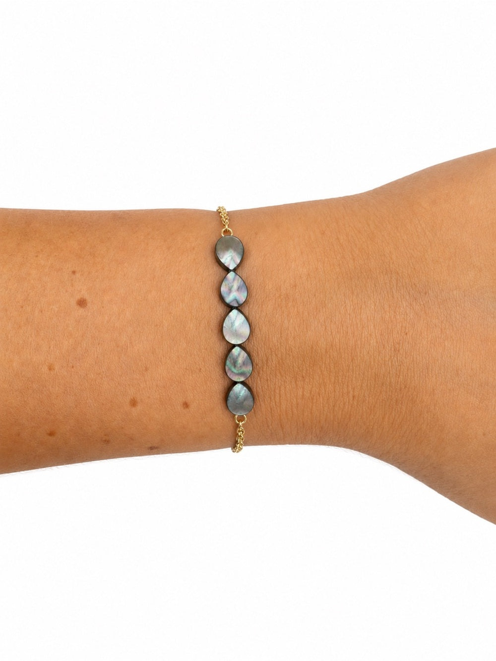 Mother of Pearl Shell Beaded Bracelet - Made to Order